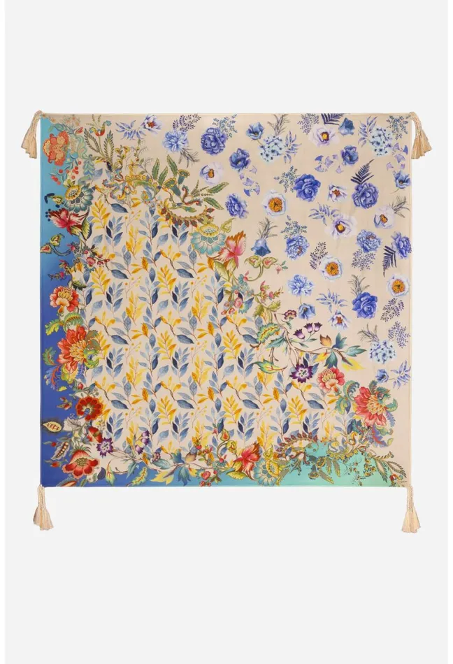 Women Johnny Was Scarves Blu Scarf Blu