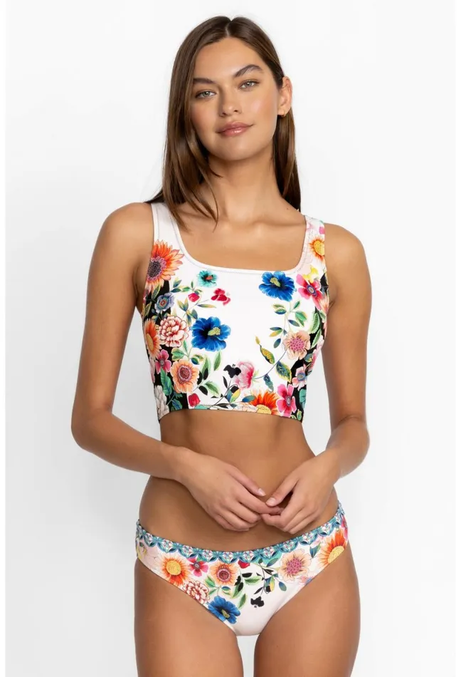Women Johnny Was Swim and Resort Mirror Palace Hipster Bottom Mirror