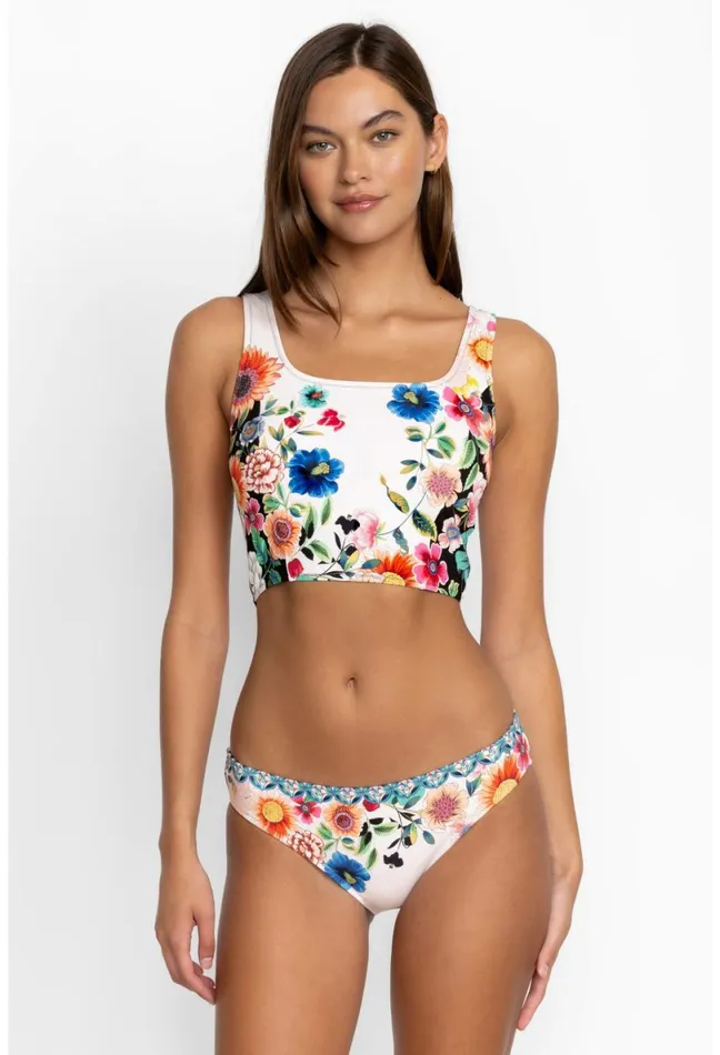 Women Johnny Was Swim and Resort Mirror Palace Hipster Bottom Mirror