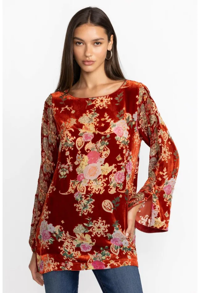 Women Johnny Was Tops Kimi Tunic Multi