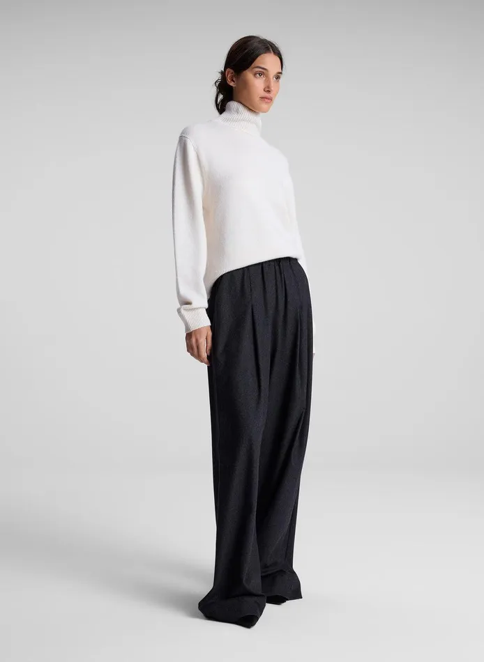 Women Jones Wool Cashmere Pant Charcoal ALC Bottoms