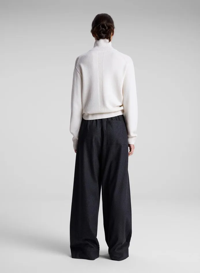 Women Jones Wool Cashmere Pant Charcoal ALC Bottoms
