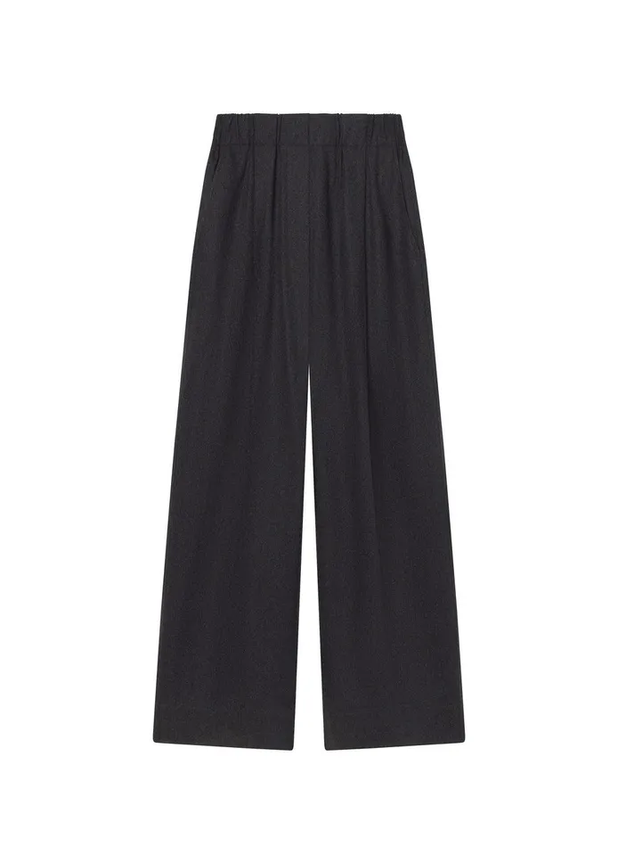Women Jones Wool Cashmere Pant Charcoal ALC Bottoms