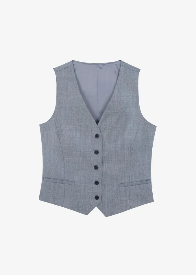 Women Jorae Vest 8211 Grey The Frankie Shop Outerwear