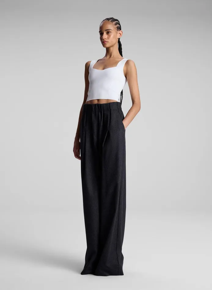 Women Jordana Compact Knit Top White ALC Knitwear