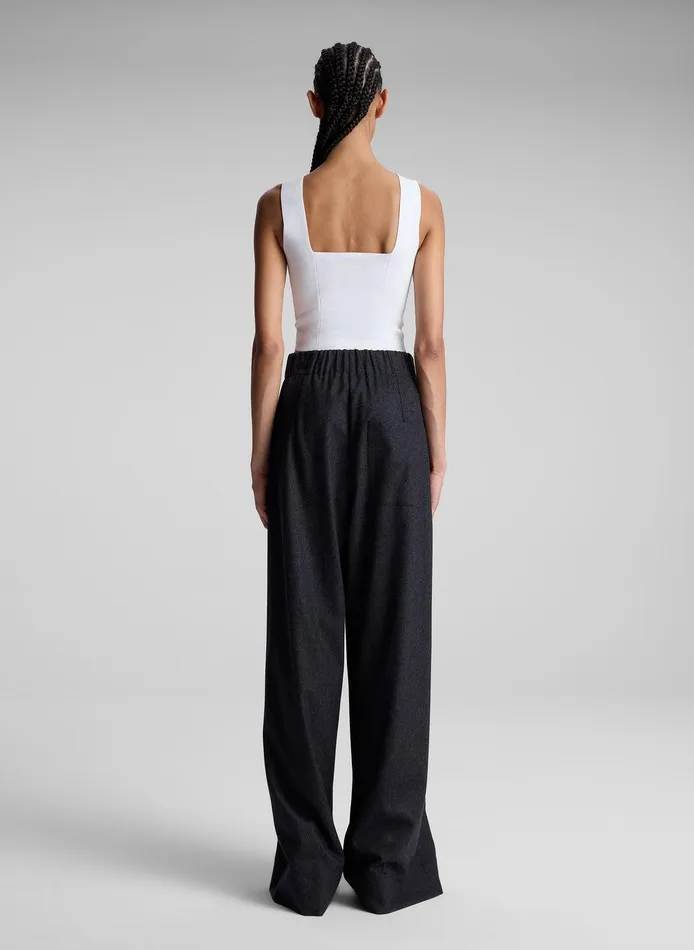 Women Jordana Compact Knit Top White ALC Knitwear