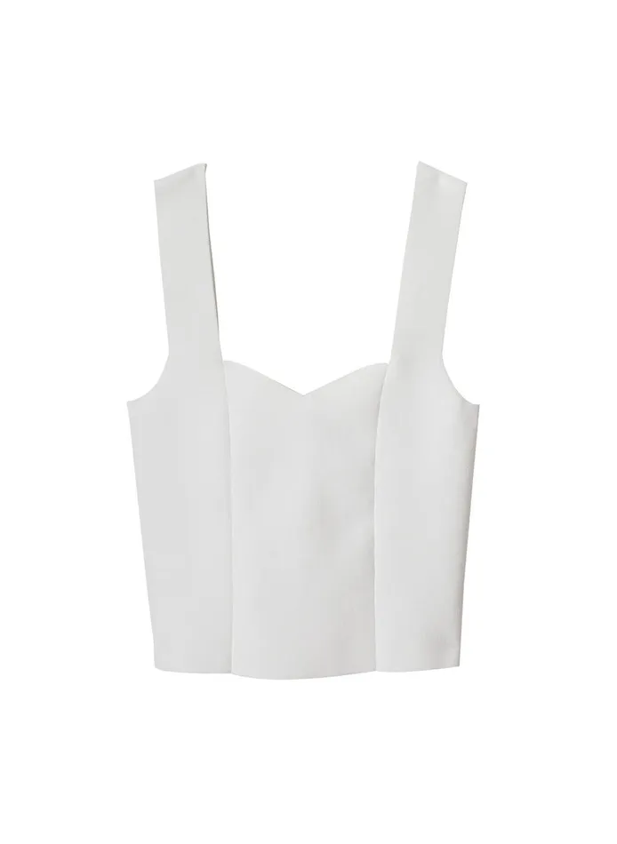 Women Jordana Compact Knit Top White ALC Knitwear