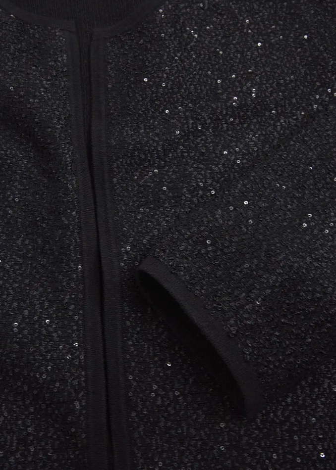 Women Jumpers and Cardigans Hobbs Elin Sequin Cardigan Black