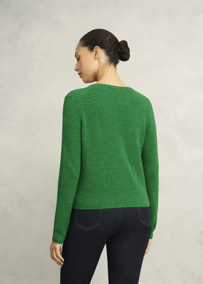 Women Jumpers and Cardigans Hobbs Jasmina Cardigan With Alpaca Lush Green