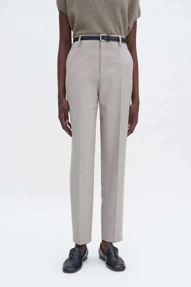 Women Karlie Trousers Sage Melange Filippa K Trousers