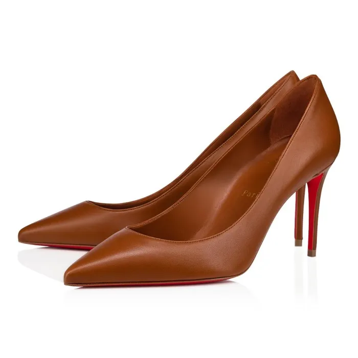 Women Kate 85 Mm Pumps 8211 Nappa Leather 8211 Nude 5 Christian Louboutin Pumps