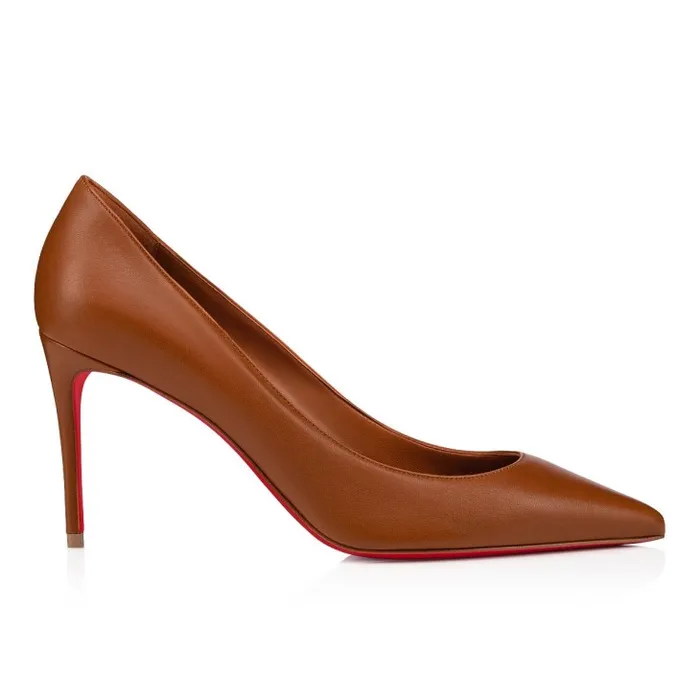 Women Kate 85 Mm Pumps 8211 Nappa Leather 8211 Nude 5 Christian Louboutin Pumps
