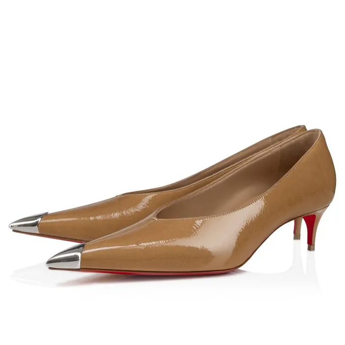 Women Katissima 45 Mm Pumps 8211 Vog Patent Leather 8211 Lionne Christian Louboutin Pumps