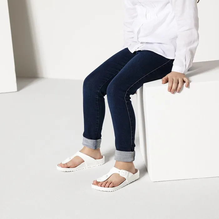 WomenKids Birkenstock WaterFriendly Gizeh Essentials White