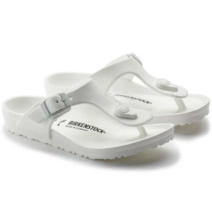 WomenKids Birkenstock WaterFriendly Gizeh Essentials White