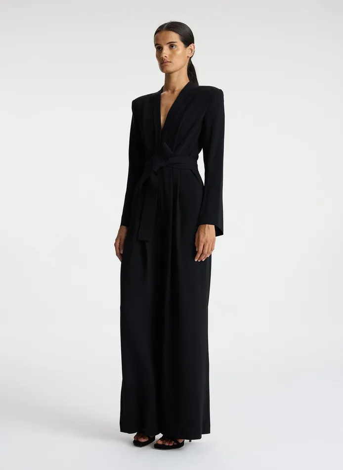 Women Kieran II WideLeg Jumpsuit Black ALC Bottoms