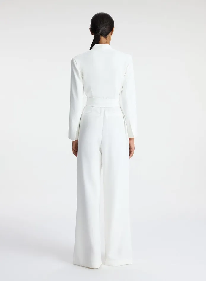 Women Kieran II WideLeg Jumpsuit White ALC Bottoms