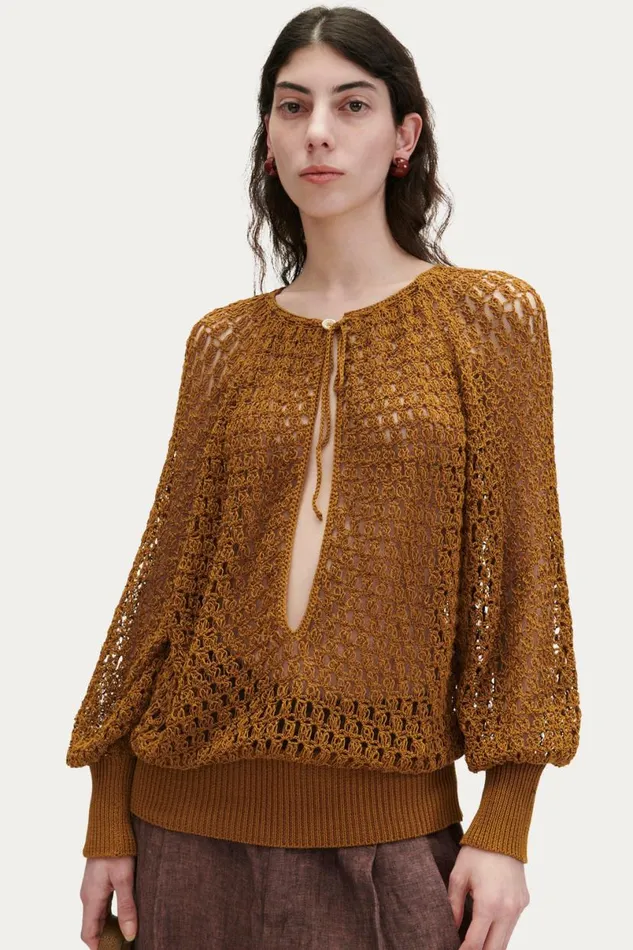 Women Knits Rachel Comey Gia Top Bronze Women Knits Rachel Comey Gia Top Bronze