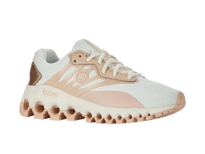 Women Lifestyle KSwiss TUBES SPORT Star Whitecream Tanrose Gold