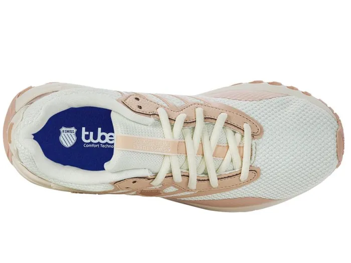 Women Lifestyle KSwiss TUBES SPORT Star Whitecream Tanrose Gold