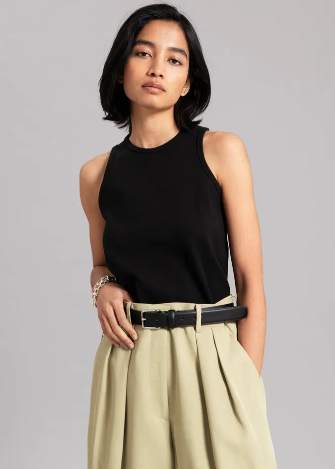 Women Liko Tank 8211 Black The Frankie Shop Loungewear