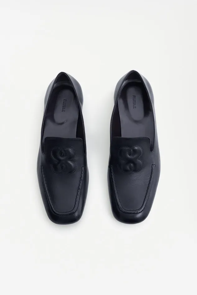 Women Logo Soft Loafers Black Filippa K Shoes