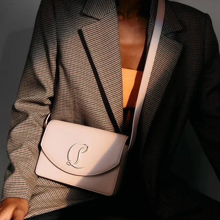 Women Loubi54 Crossbody Bag 8211 Nappa Leather 8211 Leche Christian Louboutin Shoulder Bags Women Loubi54 Crossbody Bag 8211 Nappa Leather 8211 Leche Christian Louboutin Shoulder Bags