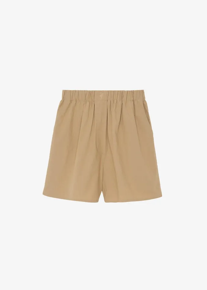 Women Lui Organic Cotton Boxer Short 8211 Sahara The Frankie Shop Bottoms