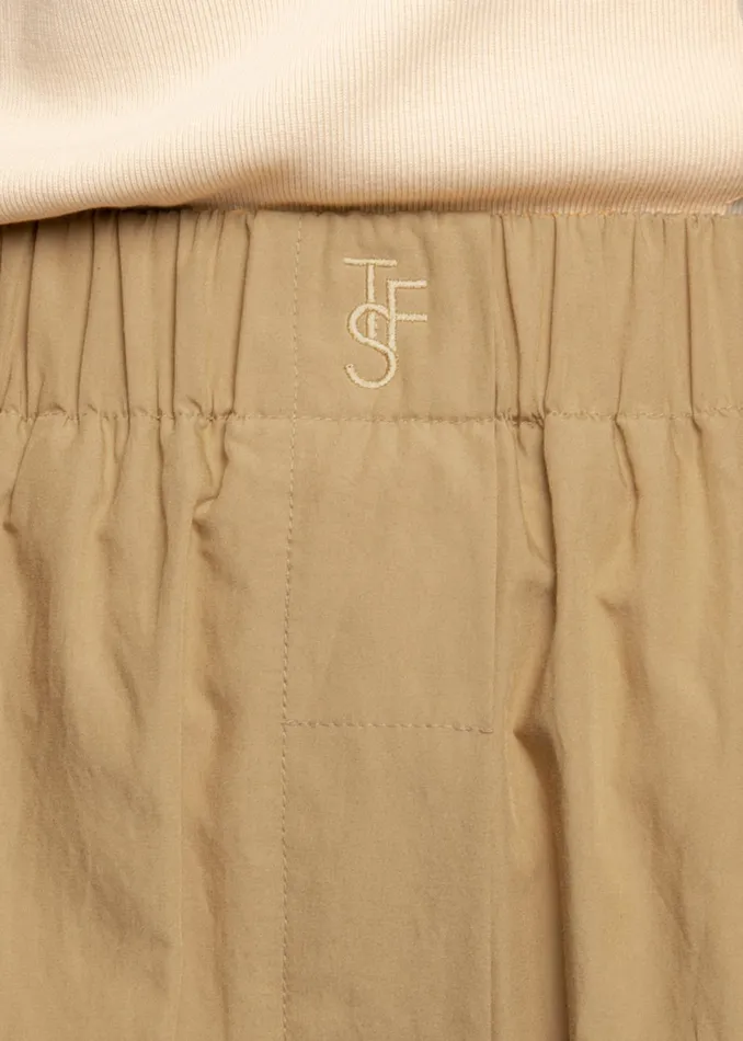 Women Lui Organic Cotton Boxer Short 8211 Sahara The Frankie Shop Bottoms