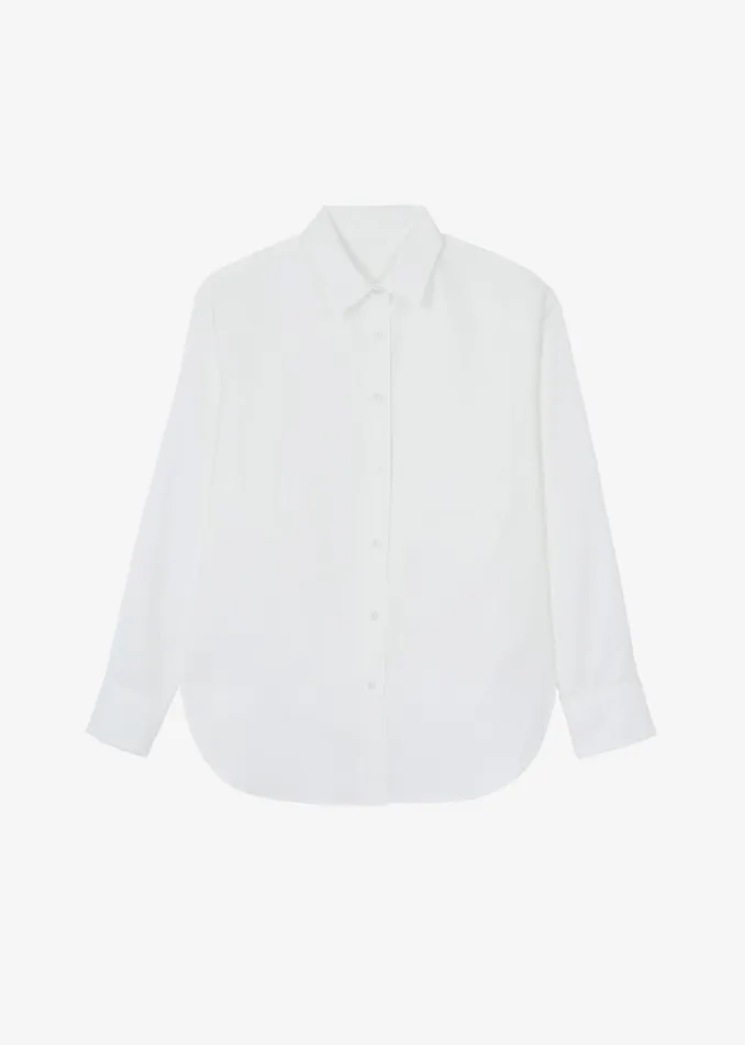 Women Lui White Shirt 8211 White Stripe The Frankie Shop Tops