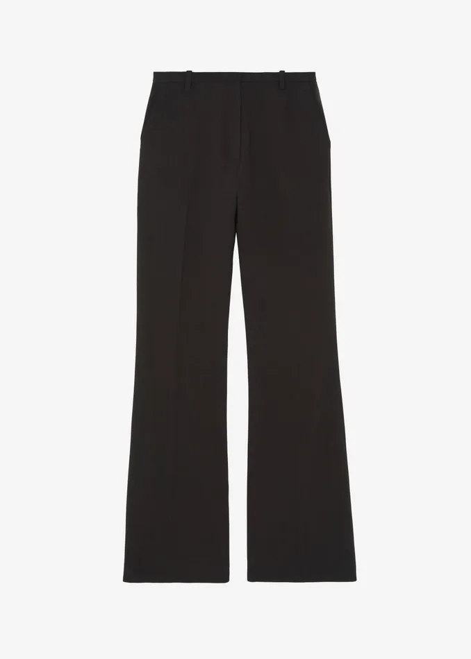 Women Lyra Flared Pants 8211 Brown The Frankie Shop Bottoms