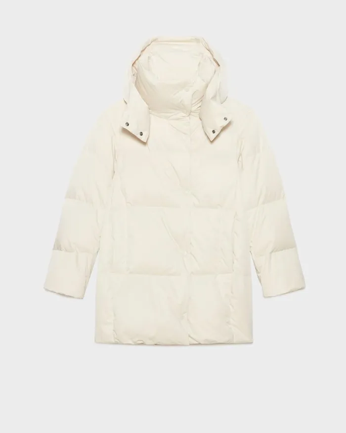 Women Margotte 8211 MidLength Down Jacket Off White Comptoir Des Cotonniers Coats and Jackets Women Margotte 8211 MidLength Down Jacket Off White Comptoir Des Cotonniers Coats and Jackets