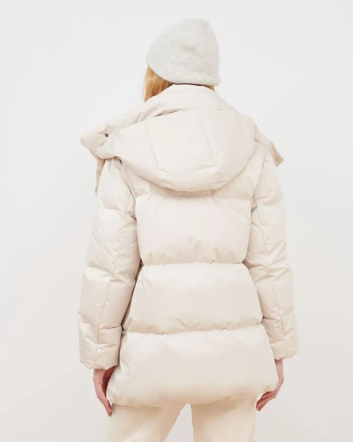 Women Margotte 8211 MidLength Down Jacket Off White Comptoir Des Cotonniers Coats and Jackets Women Margotte 8211 MidLength Down Jacket Off White Comptoir Des Cotonniers Coats and Jackets