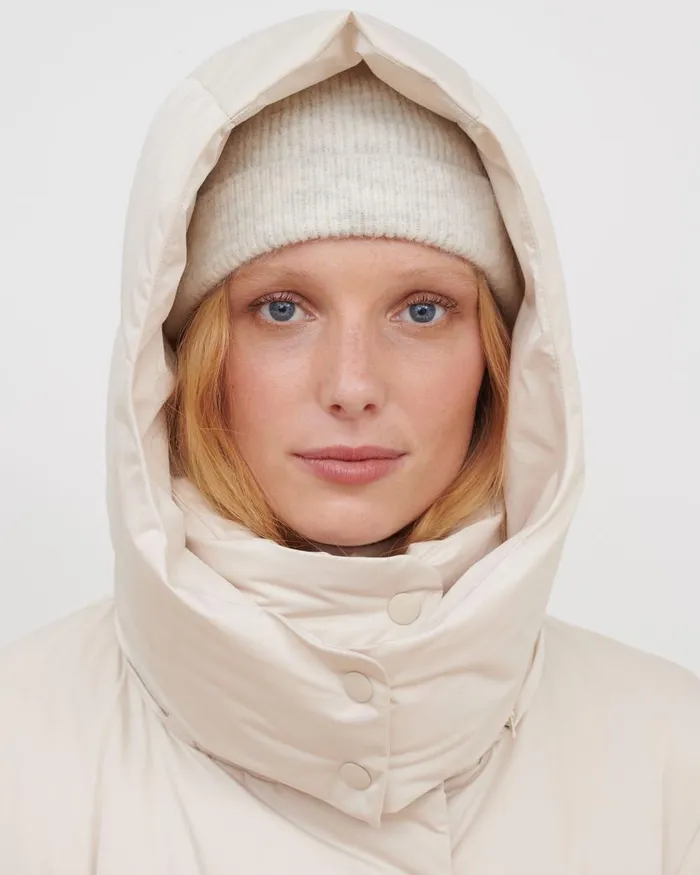 Women Margotte 8211 MidLength Down Jacket Off White Comptoir Des Cotonniers Coats and Jackets Women Margotte 8211 MidLength Down Jacket Off White Comptoir Des Cotonniers Coats and Jackets