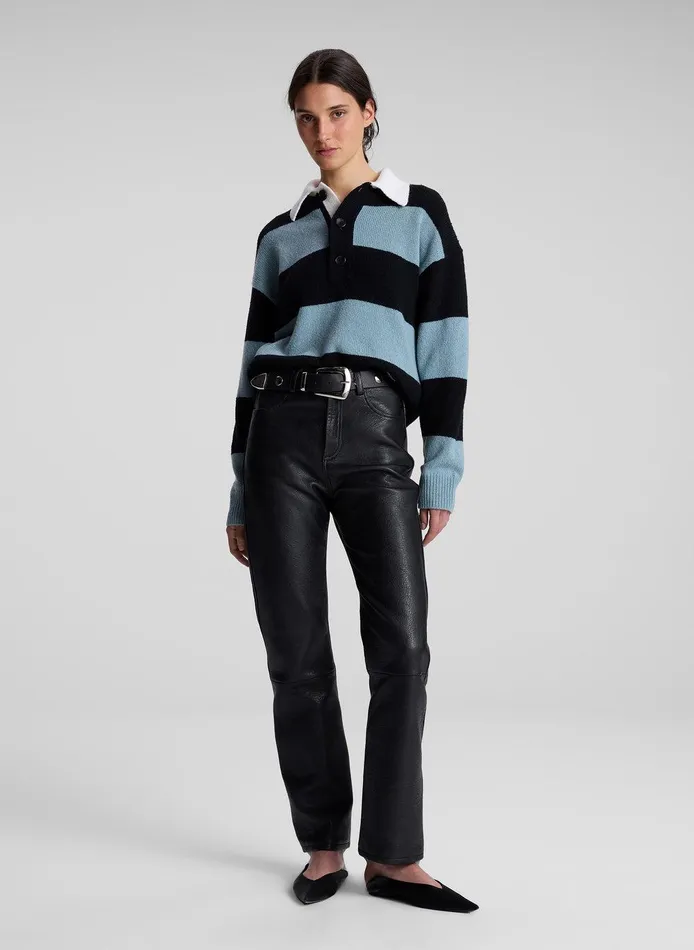 Women Mason Wool Cashmere Sweater Zenith Blueblack ALC Sweaters