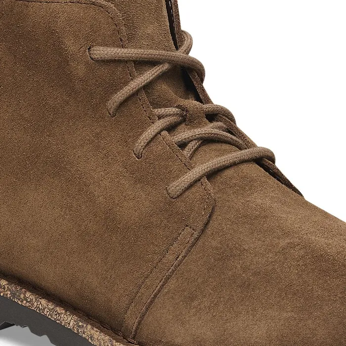 WomenMen Birkenstock Boots Uppsala Mid Shearling Dark Tea