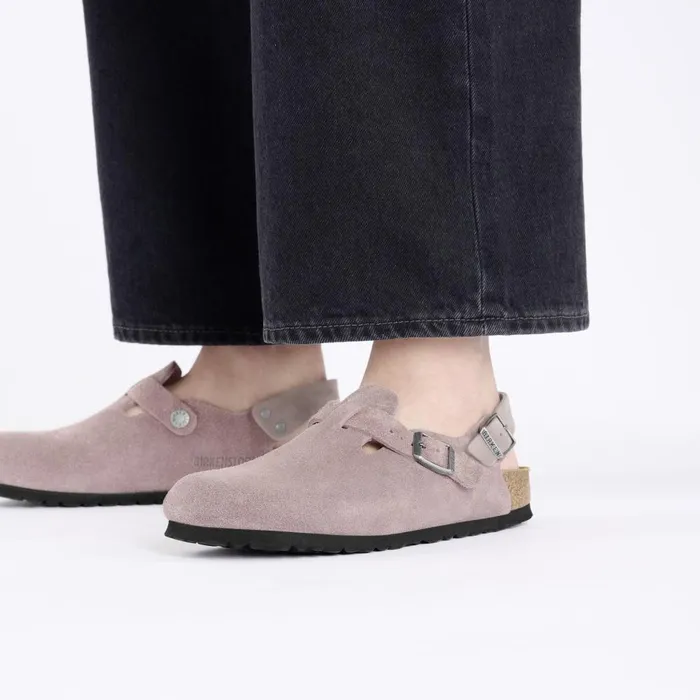 WomenMen Birkenstock Clogs Tokio Faded Purple