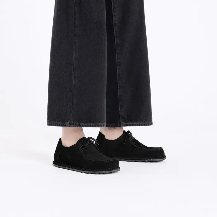 WomenMen Birkenstock Low Shoes Utti Lace Black
