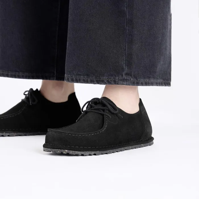 WomenMen Birkenstock Low Shoes Utti Lace Black