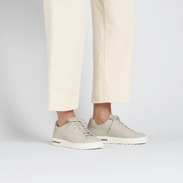 WomenMen Birkenstock Sneakers Bend Low Corduroy Antique White