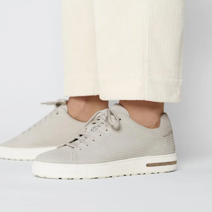 WomenMen Birkenstock Sneakers Bend Low Corduroy Antique White