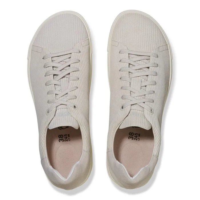 WomenMen Birkenstock Sneakers Bend Low Corduroy Antique White