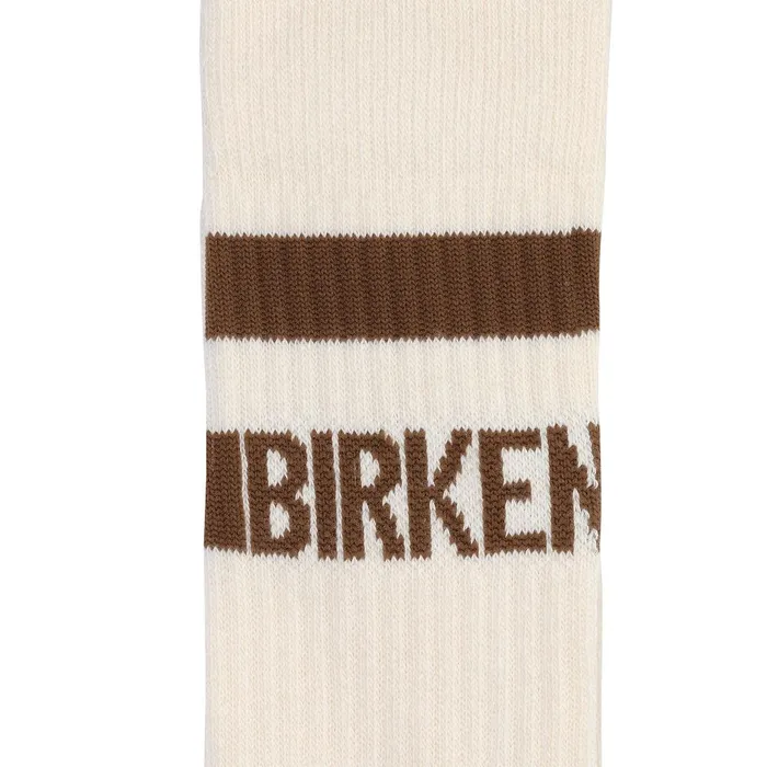 WomenMen Birkenstock Socks Cotton Tennis Socks Eggshell