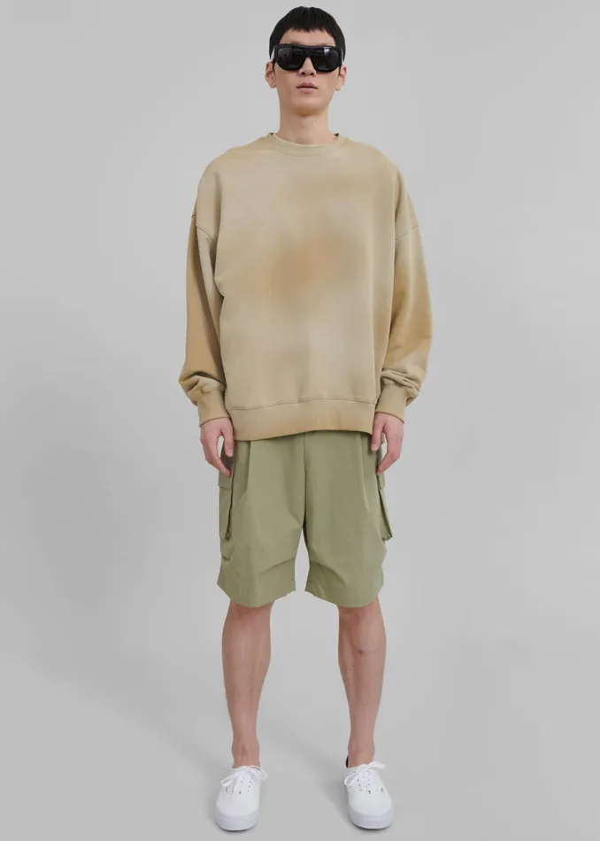 WomenMen Hart Tie Dye Sweatshirt 8211 Beige The Frankie Shop Tops