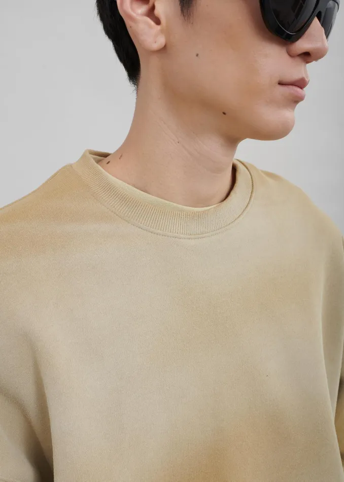 WomenMen Hart Tie Dye Sweatshirt 8211 Beige The Frankie Shop Tops