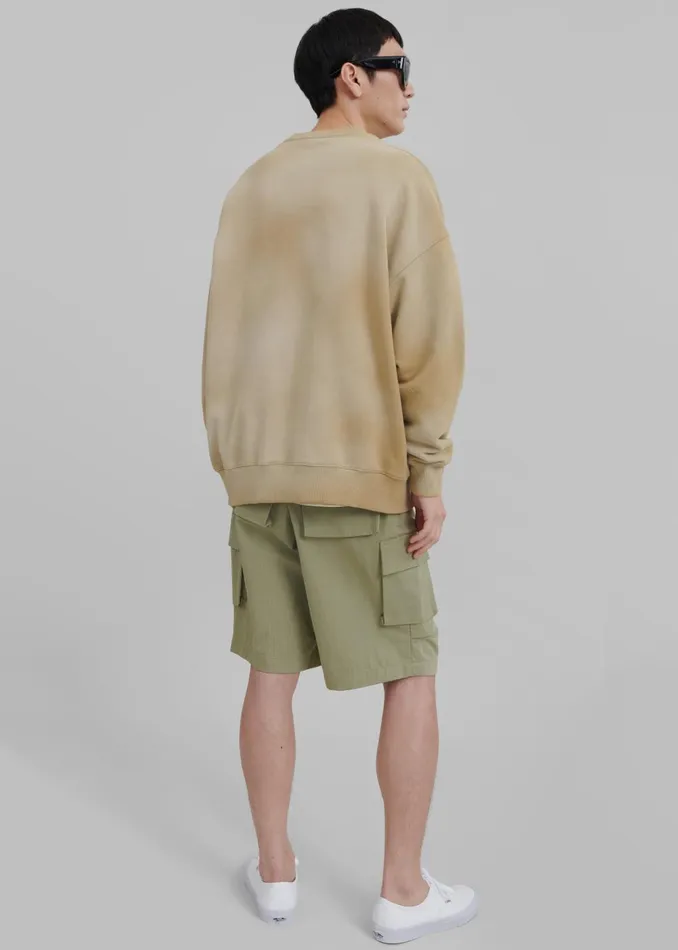 WomenMen Hart Tie Dye Sweatshirt 8211 Beige The Frankie Shop Tops