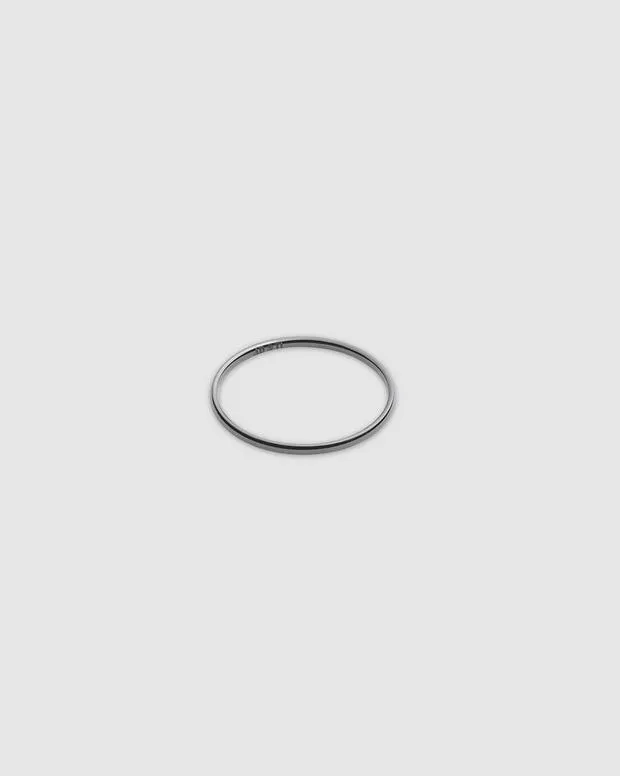 WomenMen Jewelry Rag and Bone The Thread Ring Black Titanium