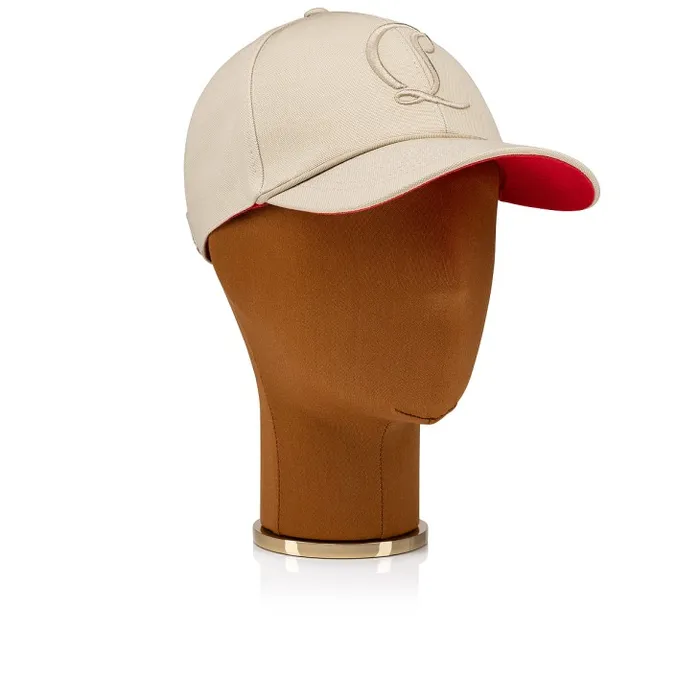 WomenMen Mooncrest Baseball Cap 8211 Canva 8211 Saharienne Christian Louboutin Hats