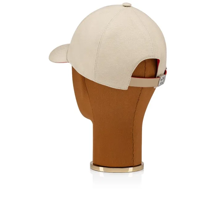 WomenMen Mooncrest Baseball Cap 8211 Canva 8211 Saharienne Christian Louboutin Hats