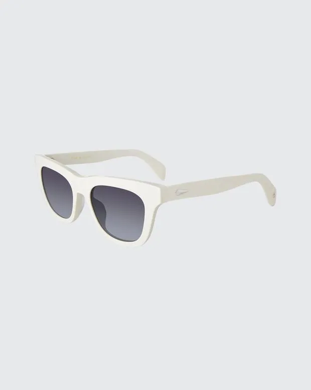 WomenMen Sunglasses Rag and Bone Perry White